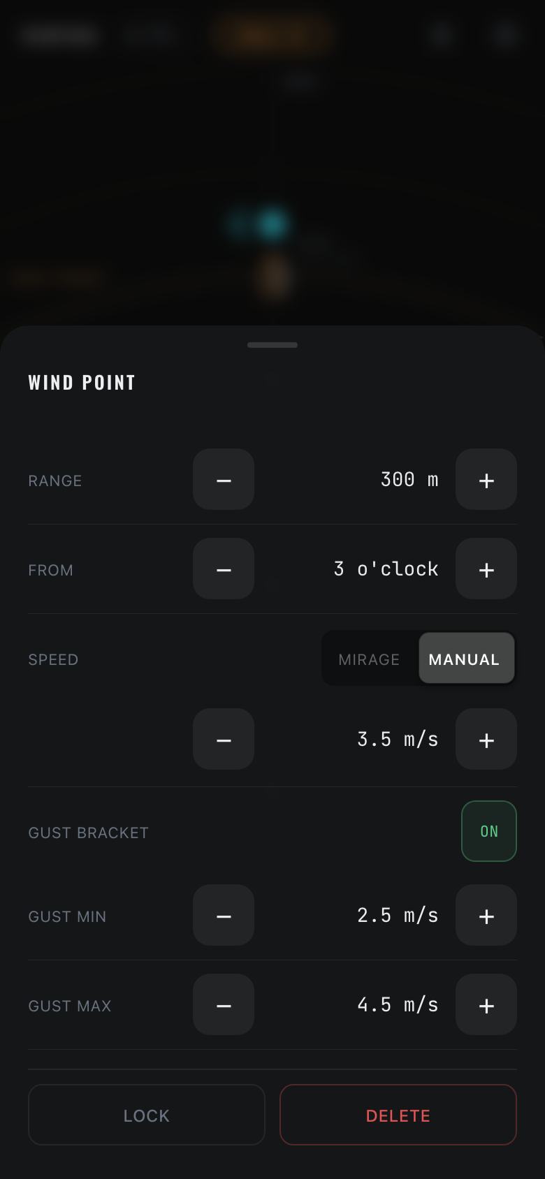 Gust bracket editor